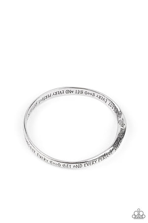 Perfect Present - Silver Bangle