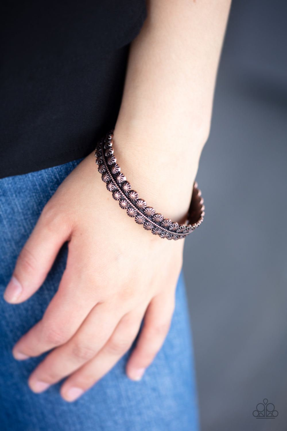 Rustic Relic - Copper Bangle
