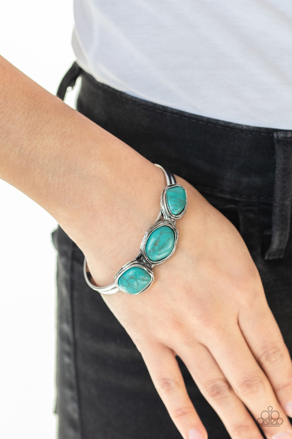 Stone Shop - Blue Cuff