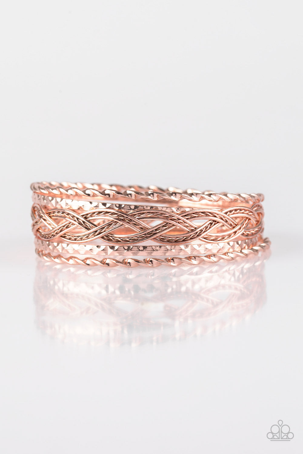 Straight Street - Rose Gold Bangles