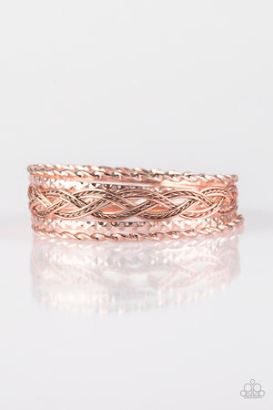 Straight Street - Rose Gold Bangles