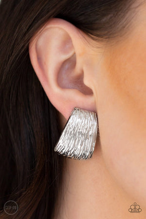 Superstar Shimmer -  Silver Clip-On