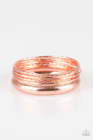 The Customer is Always Bright - Copper Bangles