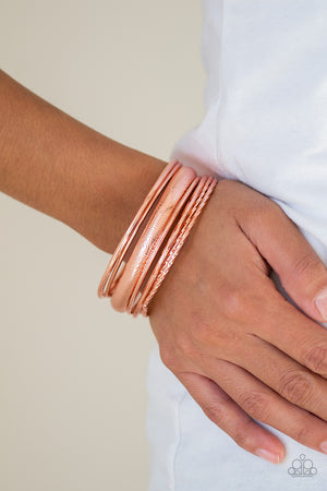 The Customer is Always Bright - Copper Bangles