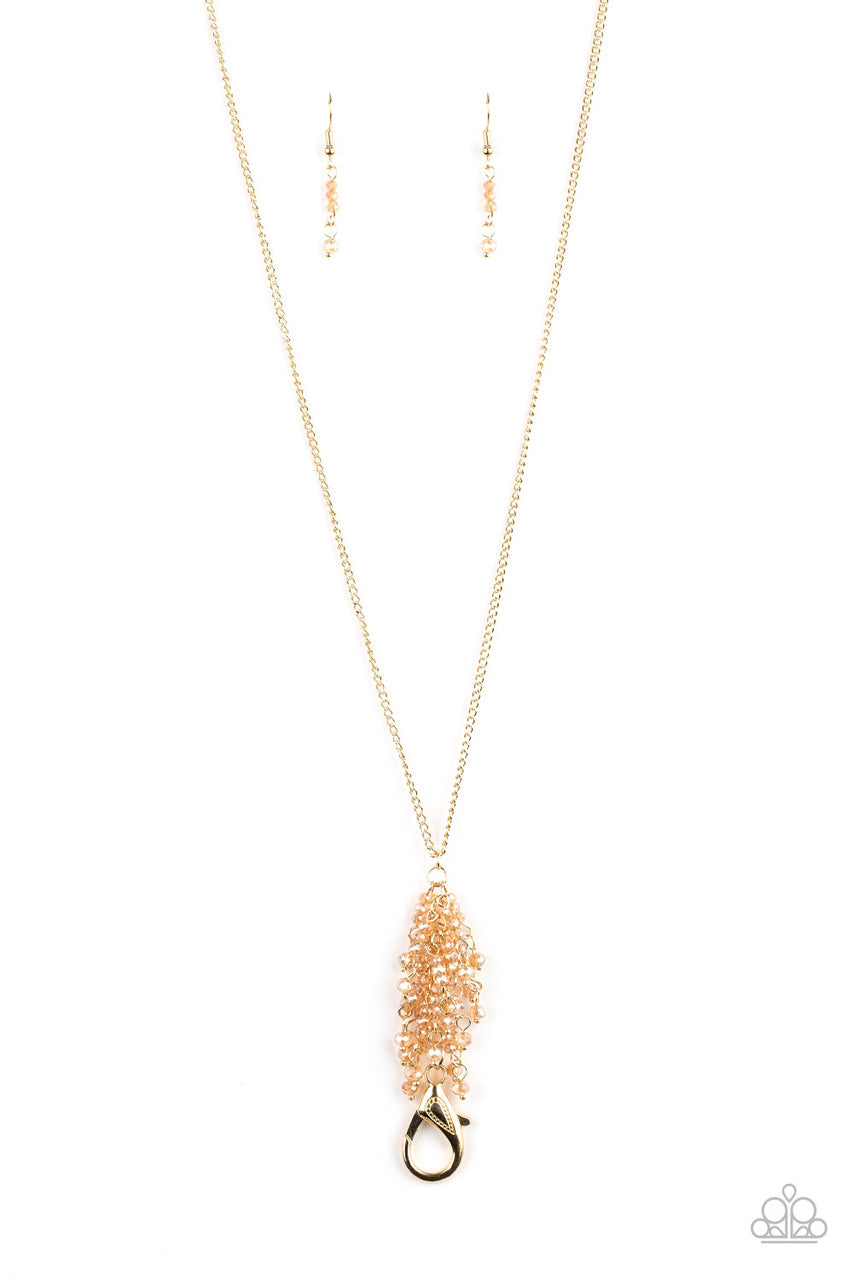 Twinkle Twinkle - Gold Lanyard